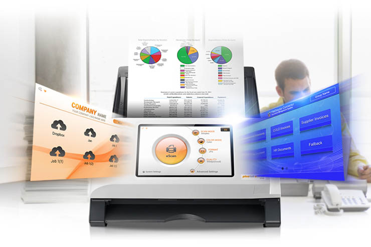 Plustek eScan A250, scanner standalone con supporto DMS