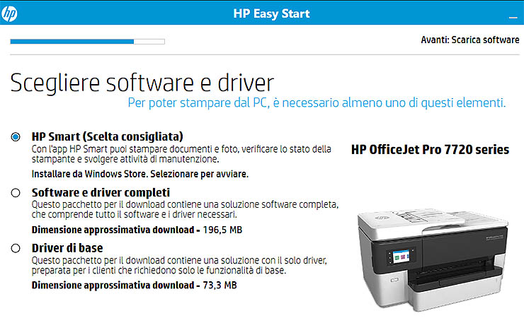 HP OfficeJet Pro 7720, economico MFP A3 per le piccole imprese