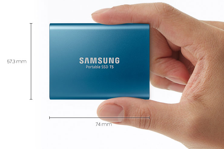 Samsung SSD T5, storage portatile ultraveloce V-NAND