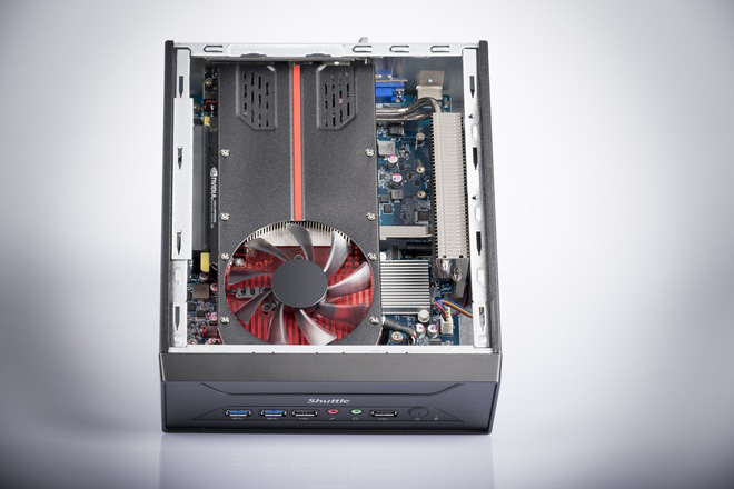 Shuttle XH110G, miniPC da tre litri con slot PCIe x16 3.0