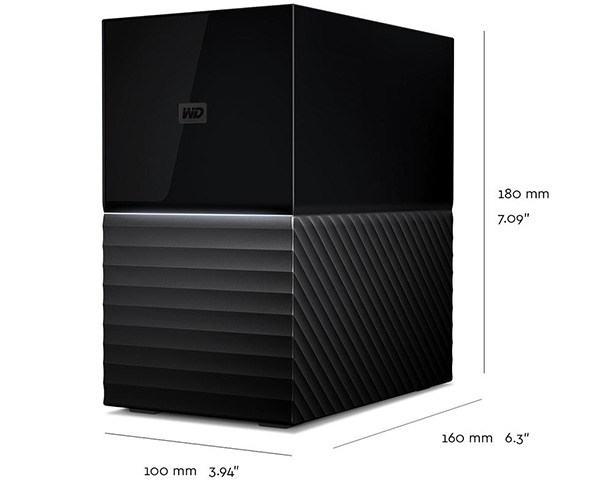 Western Digital My Book Duo, storage esterno sicuro da 20 TByte