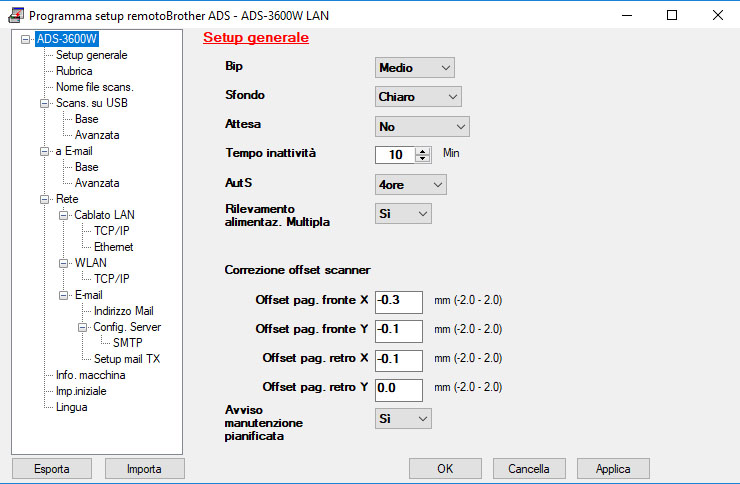 Brother ADS-3600W, network scanner compatto per le imprese