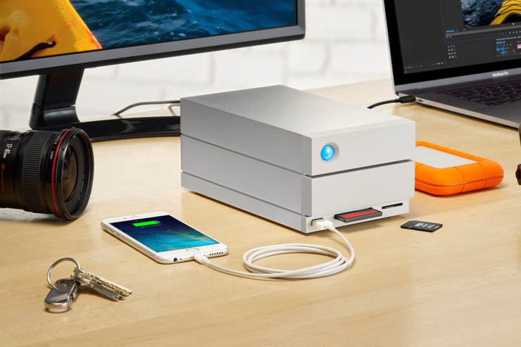 LaCie 2big Dock Thunderbolt 3, storage per professionisti creativi