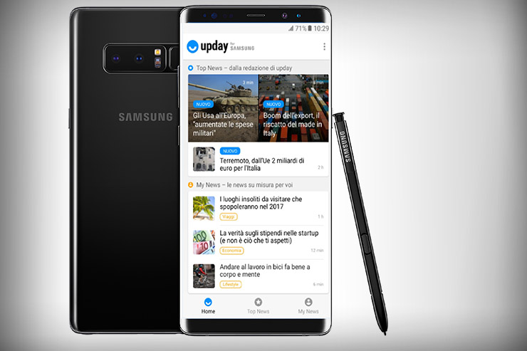 Tante novità per gli smartphone Samsung Galaxy S8/8+ e Note8