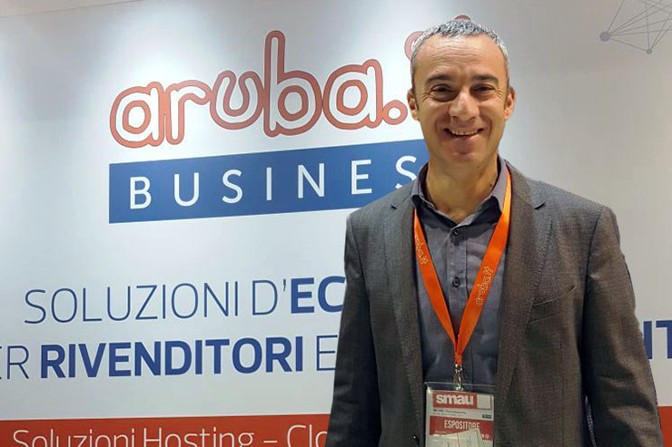 Smau Milano, intervista a Gabriele Sposato di Aruba Business