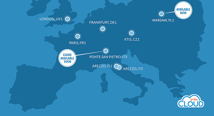 Aruba Cloud apre un nuovo data center Tier III+ a Varsavia