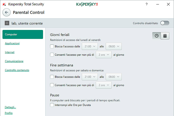 Kaspersky Total Security 2018 protegge i dati e la privacy