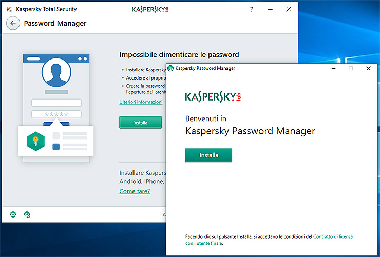 Kaspersky Total Security 2018 protegge i dati e la privacy