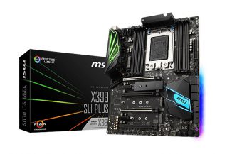 MSI X399 SLI PLUS, per workstation Amd Ryzen Threadripper