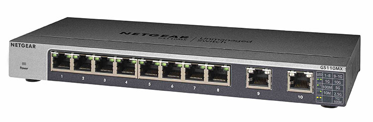 Netgear, sette nuovi switch di rete Multi-Gigabit