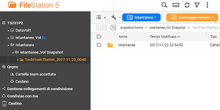 QNAP TS-231P2, il NAS piccolo ma potente con supporto snapshot