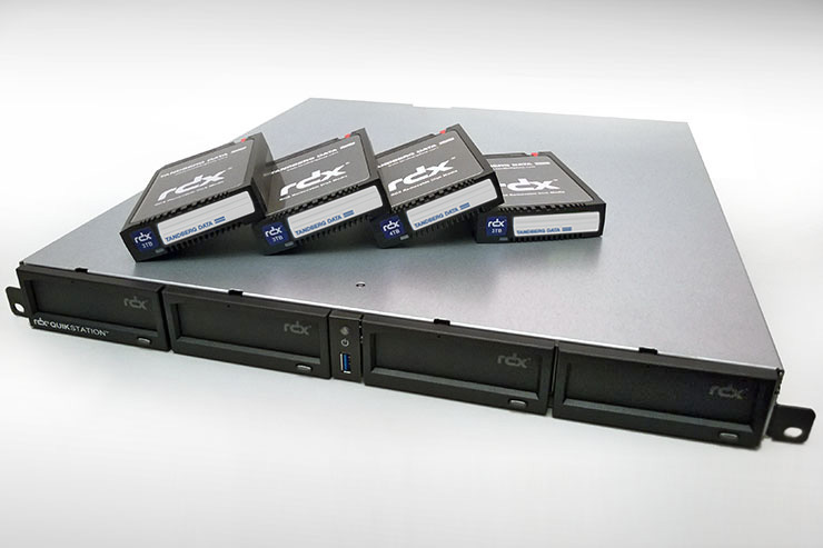 Overland-Tandberg RDX QuikStation 4, backup rimovibile affidabile