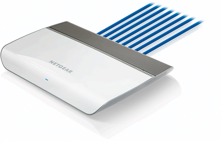 Netgear GS908 e GS908E, switch gigabit eleganti per Soho