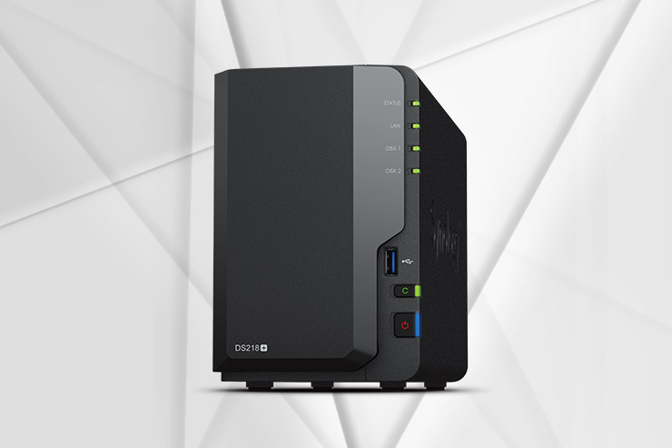 Synology DS218+, storage dual-bay compatto e versatile