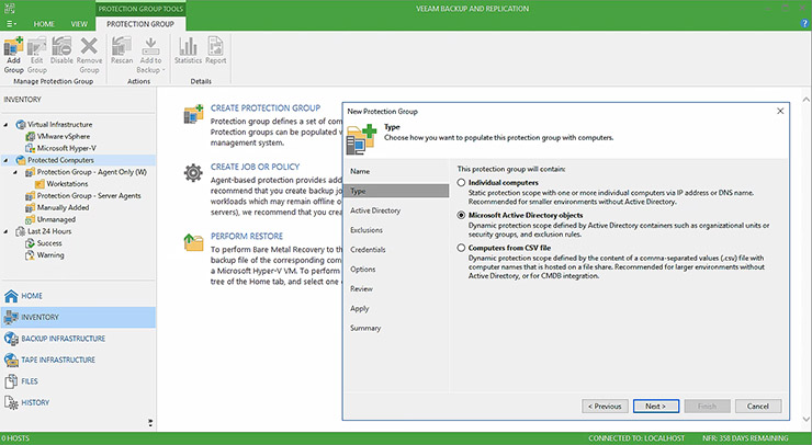 VAS 9.5 Update 3, Availability per tutti i carichi di lavoro