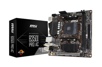 MSI B350I PRO AC, la potenza di AMD Ryzen in formato mini-ITX