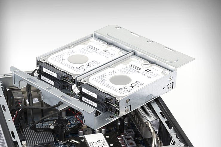 Shuttle XH270, il miniPC con quattro slot drive