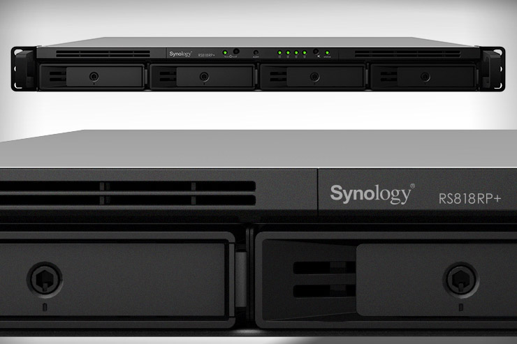 Synology RS818+/RS818RP+, NAS Rack per le PMI
