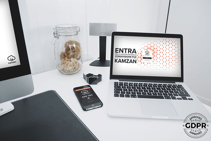 Kamzan, sicurezza e condivisione file GDPR compliant Kamzan, sicurezza e condivisione file GDPR compliant