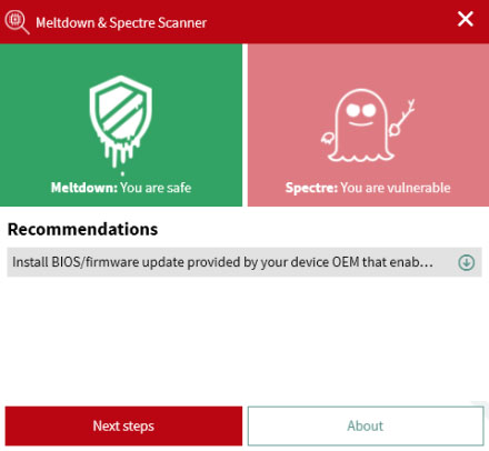 G DATA, un tool gratuito per proteggersi da Meltdown e Spectre