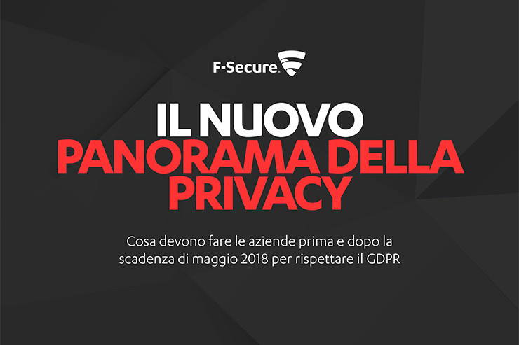 F-Secure e il GDPR, cosa devono fare le aziende?