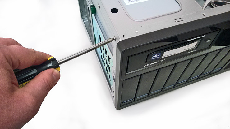 Tandberg RDX QuikStor e NAS QNAP, integrazione completa