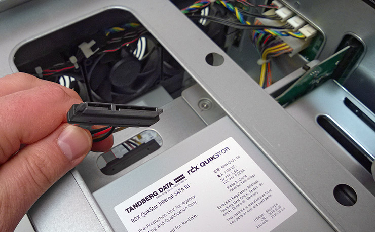 Tandberg RDX QuikStor e NAS QNAP, integrazione completa