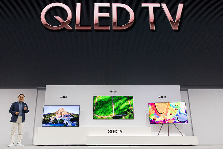 Samsung lancia gli avveniristici Tv QLED anche in Italia