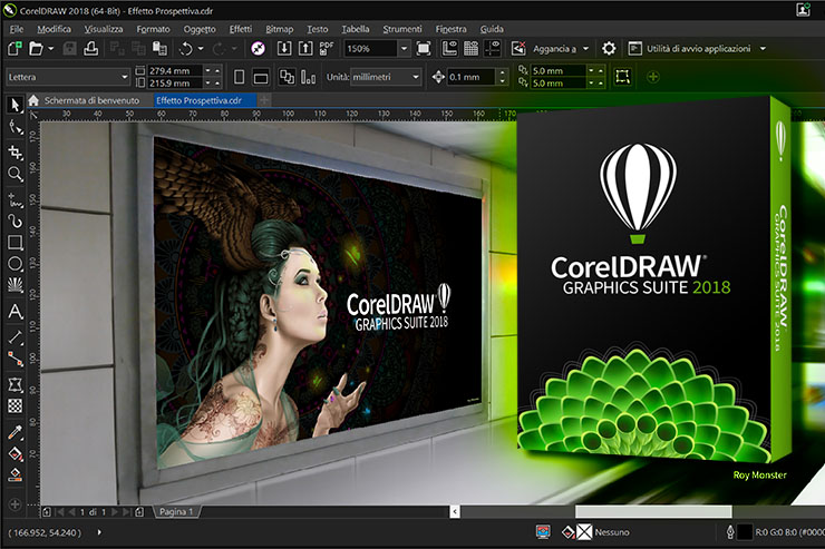 CorelDRAW Graphics Suite 2018, progettazione e creatività