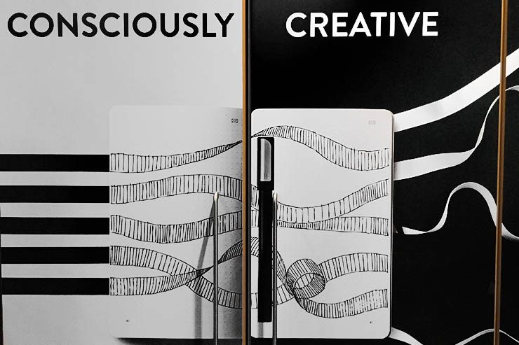 Moleskine, consciusly creative e Smart Writing System