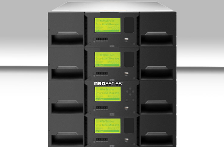 Overland-Tandberg NEOxl 40, librerie a nastro automatizzate