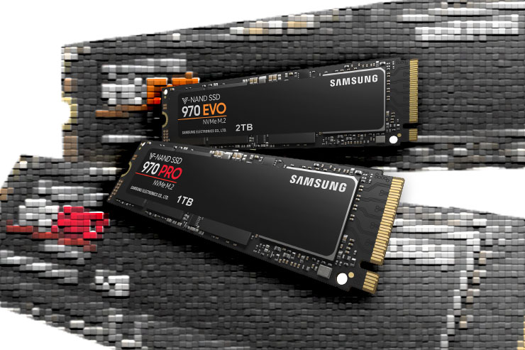 Samsung 970 PRO e 970 EVO, storage NVMe veloce