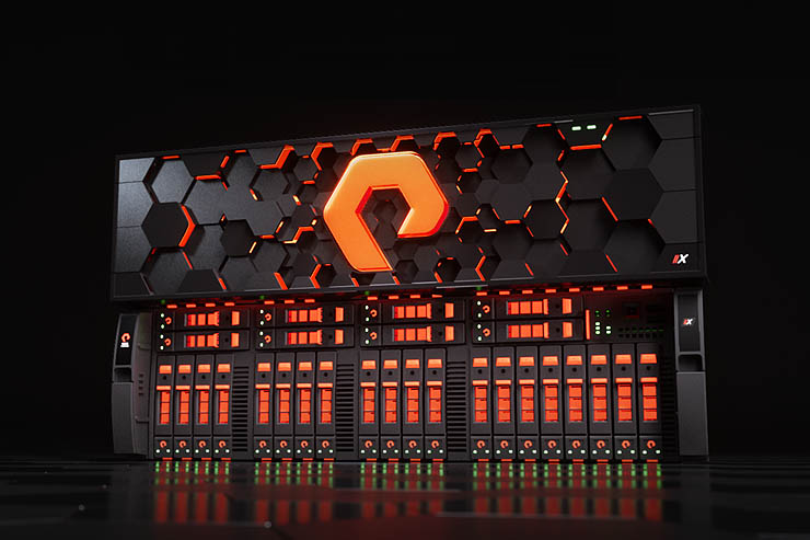 Pure Storage FlashArray//X con supporto all-NVMe