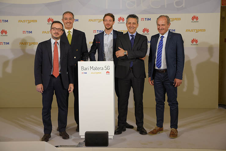 Bari e Matera, le prime città in Europa a sfruttare il 5G Bari e Matera, le prime città in Europa a sfruttare il 5G