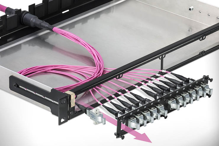 Rosenberger OSI PreCONNECT PURE MTP, cablaggio top per data center