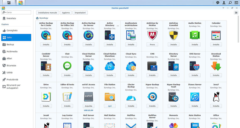Synology DiskStation DS718+, dati centralizzati e al sicuro