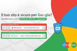 Aruba, il certificato SSL DV per navigare sicuri è gratis