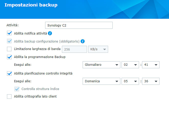 Synology C2, il backup cloud facile a portata di PMI