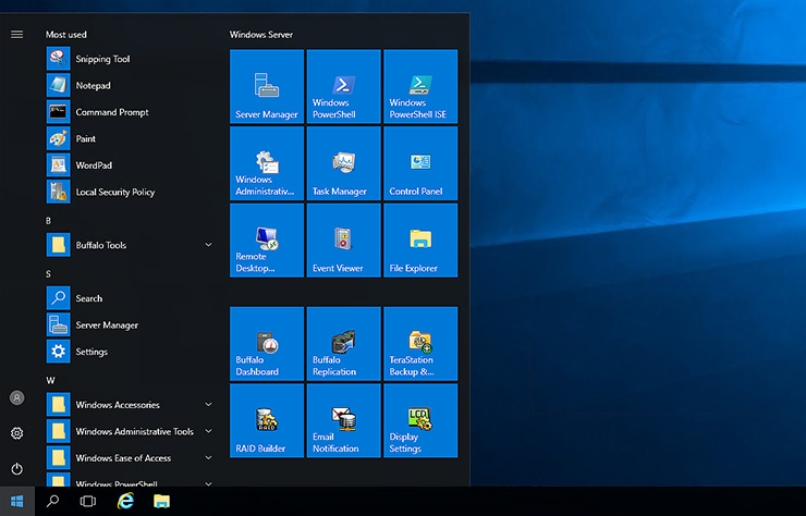Buffalo TeraStation WS5020N6, i vantaggi di Windows Storage Server
