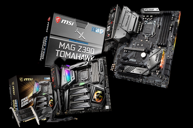 MSI, nuove motherboard Intel con chipset Z390