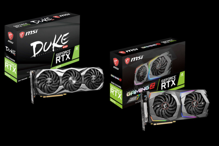 MSI, arrivano le schede grafiche con GPU GeForce RTX 2070