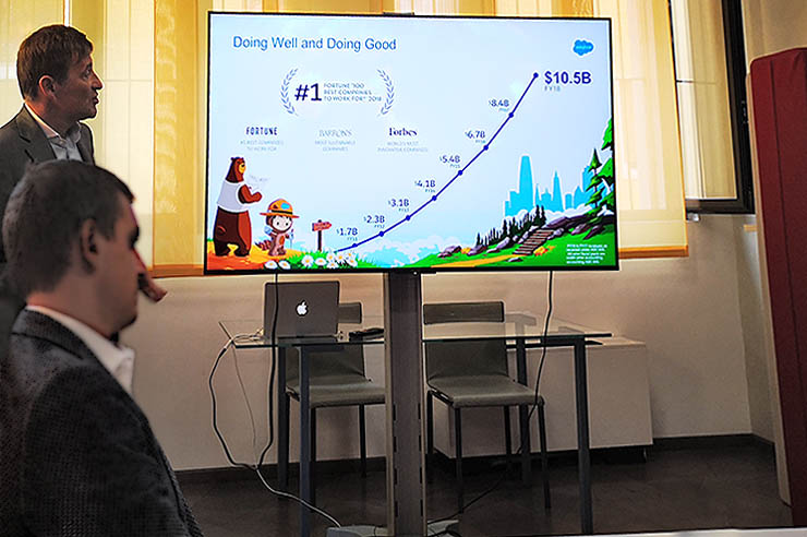 Salesforce, al fianco dei clienti e con il futuro nel DNA