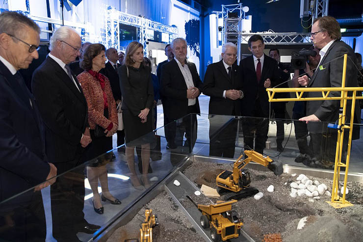 Cent'anni di Ericsson Italia, la visita del Presidente Mattarella