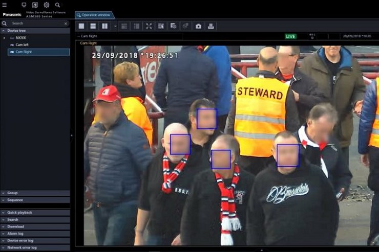 I tornelli degli stadi in Belgio più sicuri con Panasonic I tornelli degli stadi in Belgio più sicuri con Panasonic
