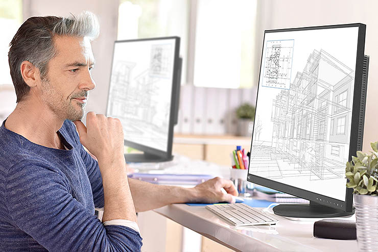 NEC presenta il nuovo display “pixel-free” MultiSync EA271U