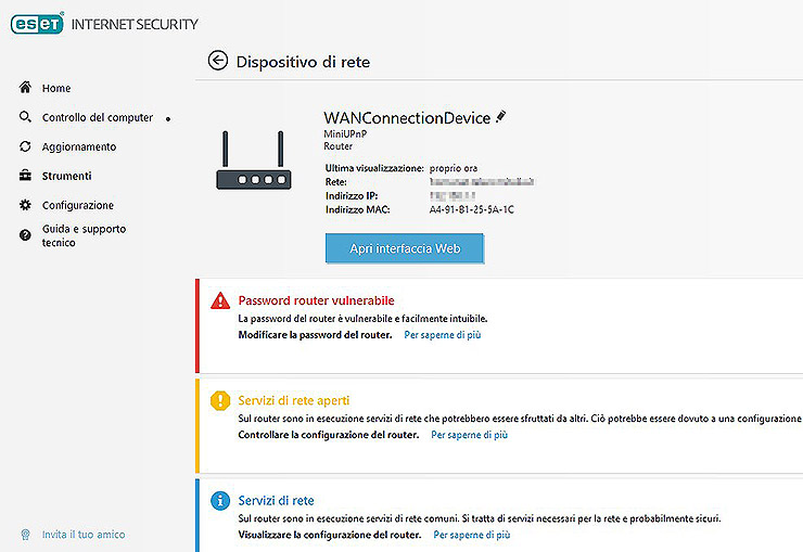 ESET Internet Security, protezione leggera e versatile