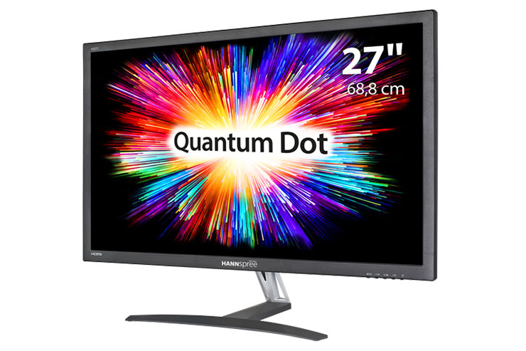 HANNspree serie HQ272PQD, display con tecnologia Quantum Dot HANNspree serie HQ272PQD, display con tecnologia Quantum Dot