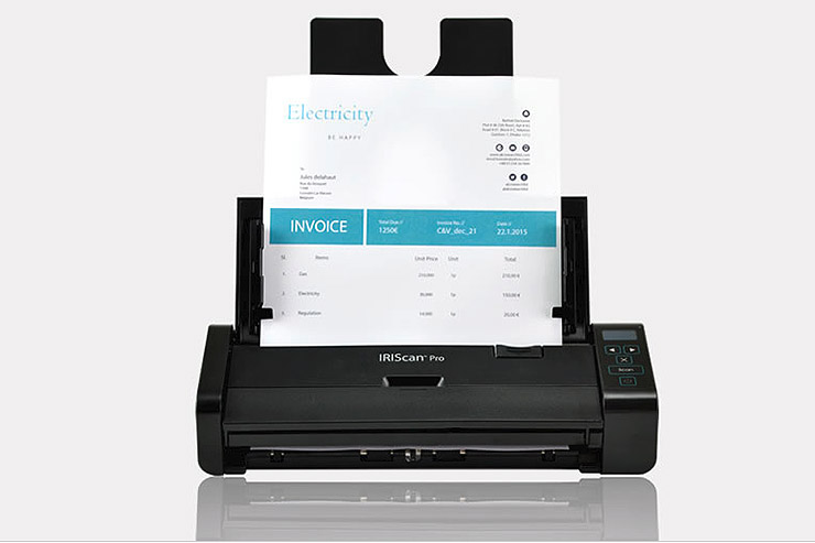 IRIScan Pro 5, scanner ultracompatto con dotazione completa