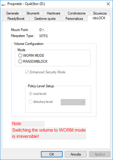 Security, Overland Tandberg RDXlock WORM e Ransomblock