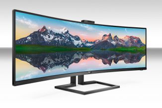 Philips 499P9H, il display curvo da 49” per la produttività